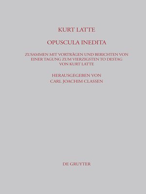 cover image of Kurt Latte